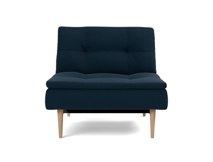 Fotoliu recliner Dublexo Styletto Light Wood, tesatura la alegere #material_528-mixed-dance-blue