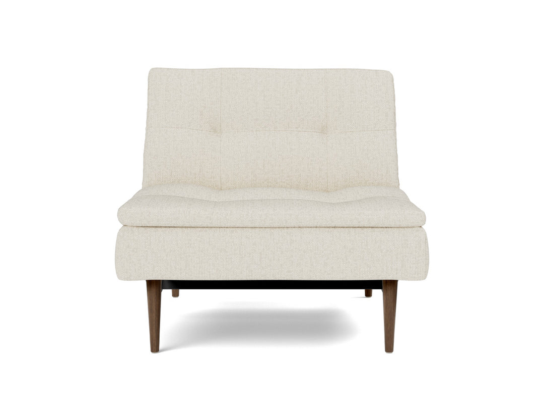 Fotoliu recliner Dublexo Styletto Dark Wood, tesatura la alegere #material_531-boucl-off-white