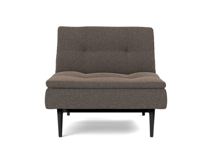 Fotoliu recliner Dublexo Styletto Black Wood, tesatura la alegere #material_530-boucl-taupe