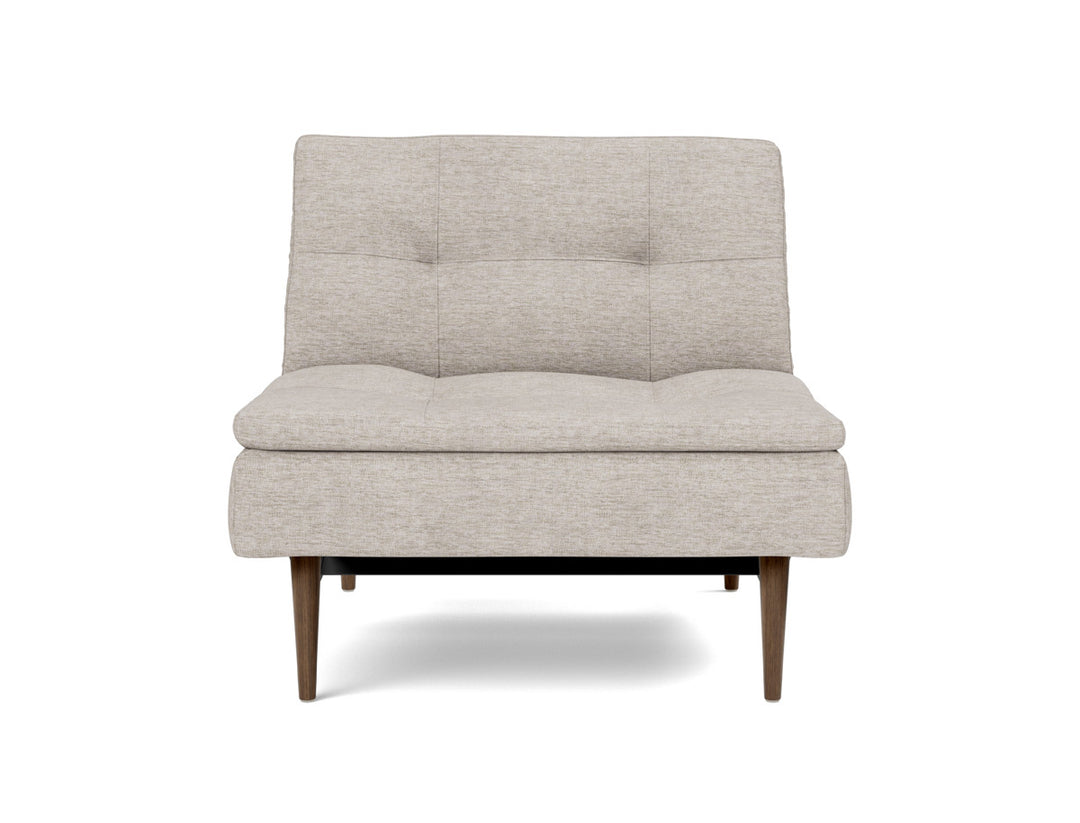 Fotoliu recliner Dublexo Styletto Dark Wood, tesatura la alegere #material_471-yuveno-sand