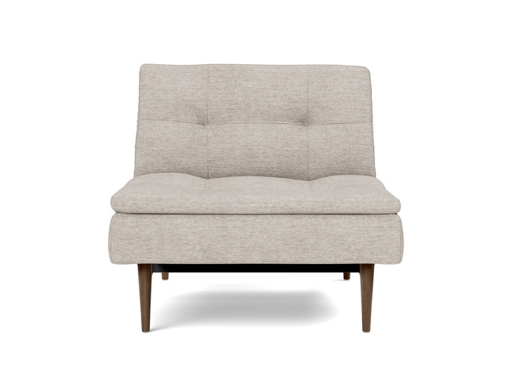 Fotoliu recliner Dublexo Styletto Dark Wood, tesatura la alegere #material_471-yuveno-sand