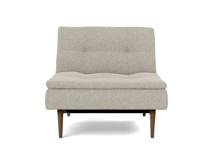 Fotoliu recliner Dublexo Styletto Dark Wood, tesatura la alegere #material_539-boucl-beige