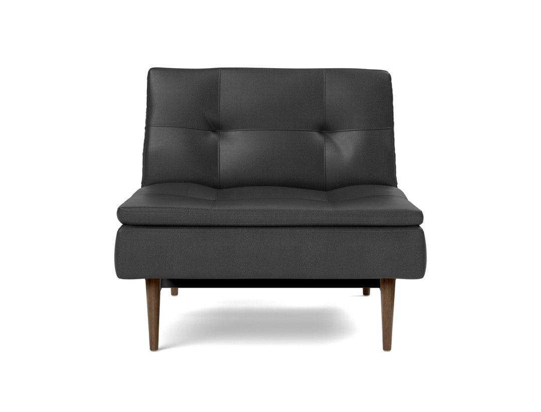 Fotoliu recliner Dublexo Styletto Dark Wood, tesatura la alegere #material_550-faunal-black