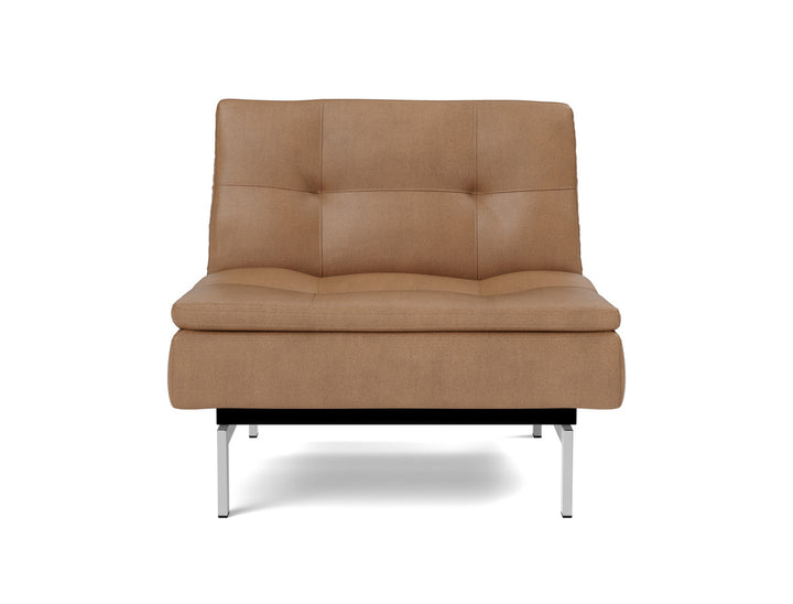 Fotoliu recliner Dublexo Chrome 115x90cm, tesatura la alegere #material_551-faunal-brown