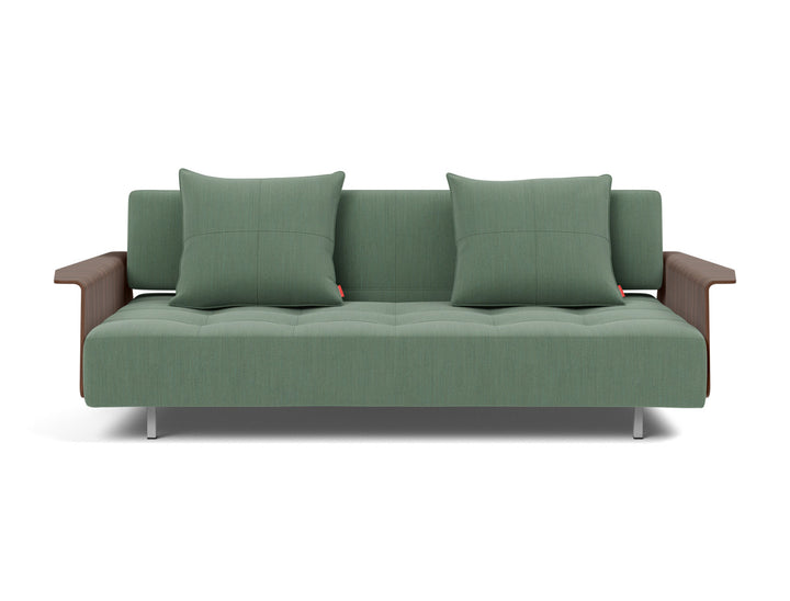 Canapea extensibila cu brate Long Horn D.E.L., tesatura la alegere #material_518-elegance-green