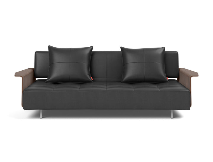 Canapea extensibila cu brate Long Horn D.E.L., tesatura la alegere #material_550-faunal-black