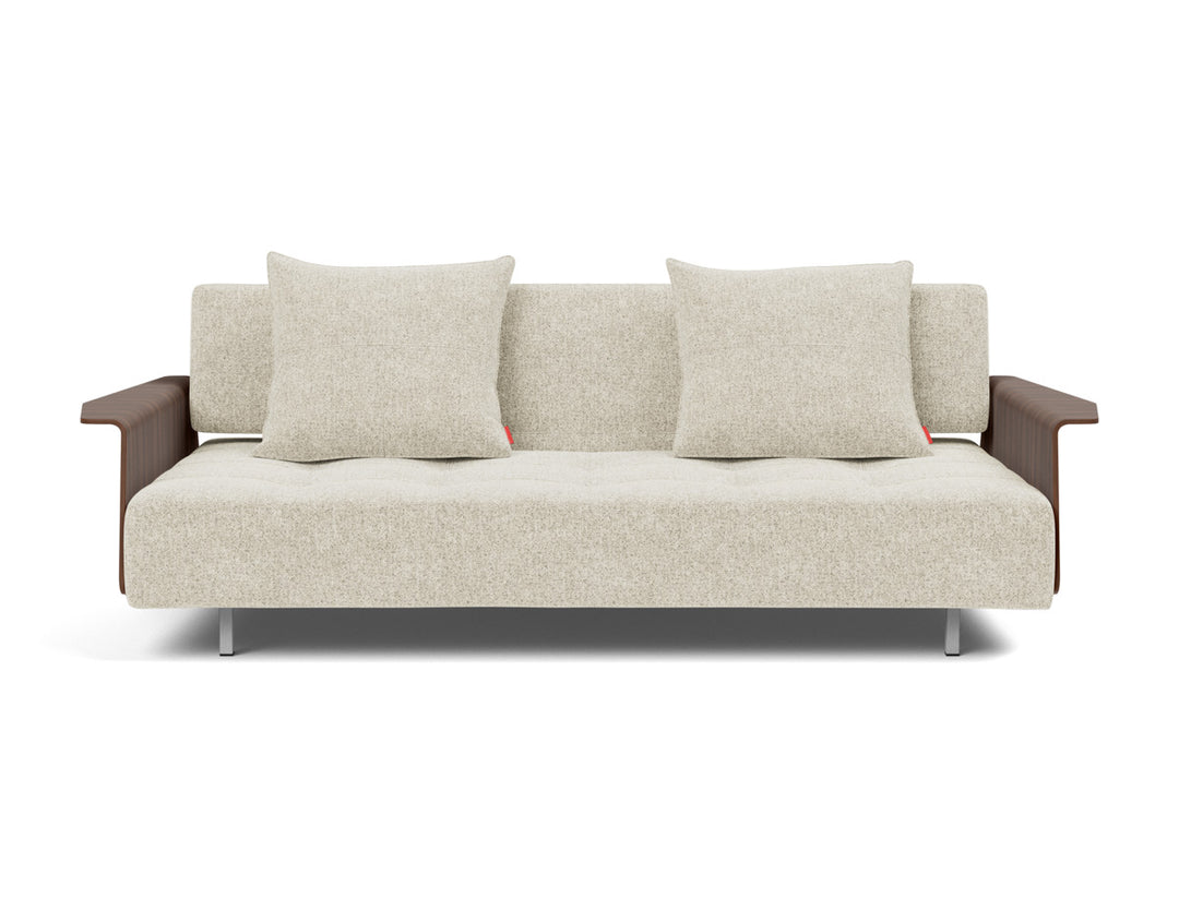 Canapea extensibila cu brate Long Horn D.E.L., tesatura la alegere #material_357-taura-off-white