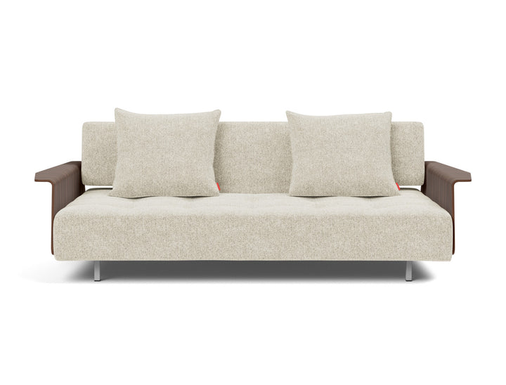 Canapea extensibila cu brate Long Horn D.E.L., tesatura la alegere #material_357-taura-off-white