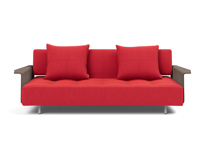 Canapea extensibila cu brate Long Horn D.E.L., tesatura la alegere #material_511-elegance-red