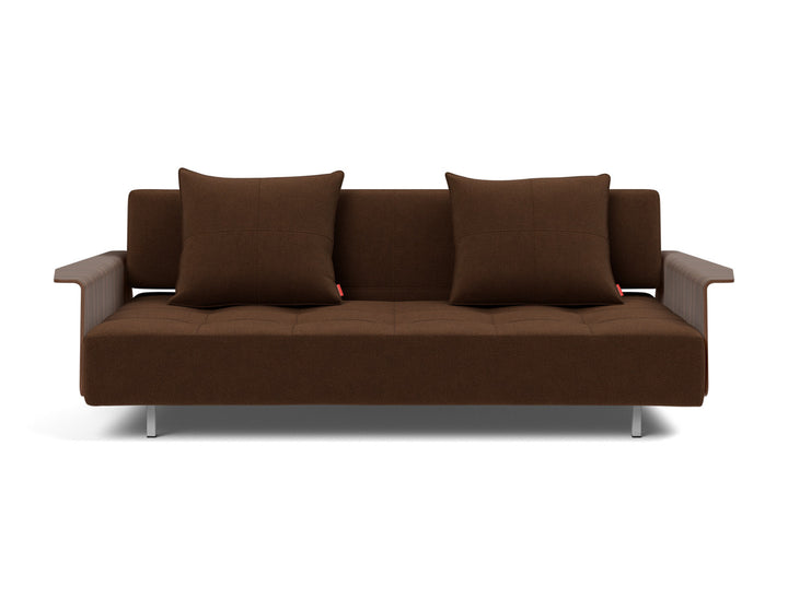 Canapea extensibila cu brate Long Horn D.E.L., tesatura la alegere #material_359-taura-cappuccino