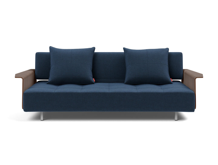 Canapea extensibila cu brate Long Horn D.E.L., tesatura la alegere #material_414-esina-indigo-blue