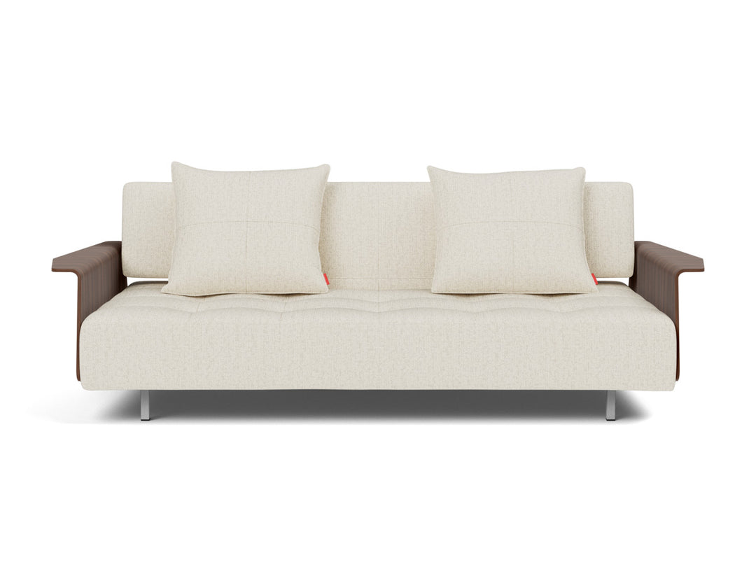 Canapea extensibila cu brate Long Horn D.E.L., tesatura la alegere #material_531-boucl-off-white