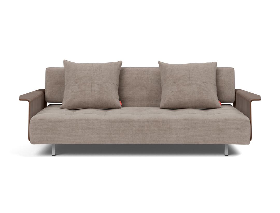 Canapea extensibila cu brate Long Horn D.E.L., tesatura la alegere #material_318-cordufine-beige