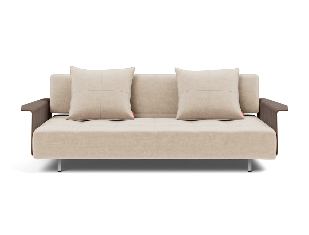 Canapea extensibila cu brate Long Horn D.E.L., tesatura la alegere #material_410-esina-almond