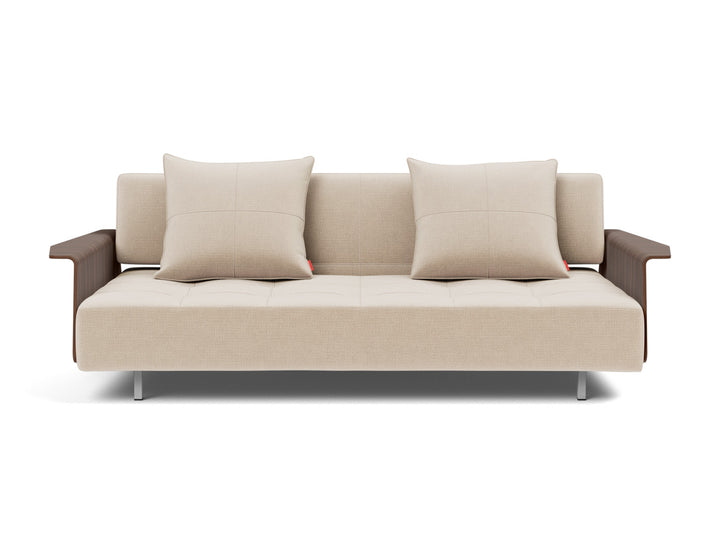 Canapea extensibila cu brate Long Horn D.E.L., tesatura la alegere #material_410-esina-almond
