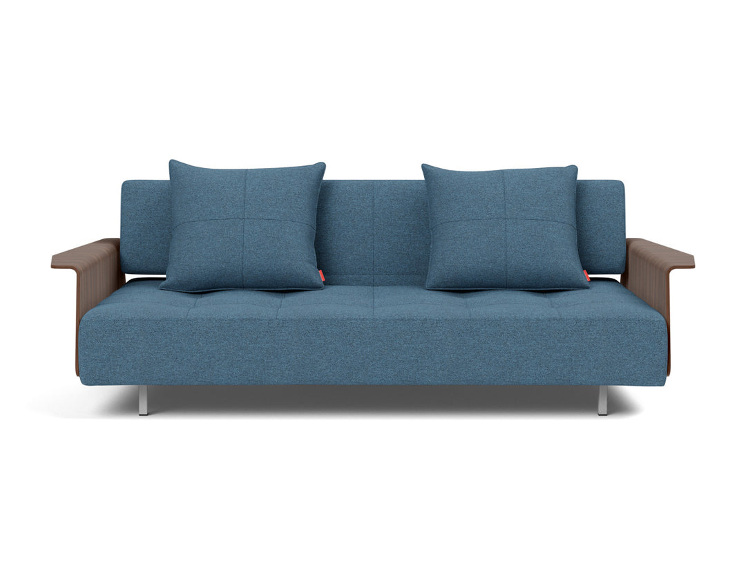 Canapea extensibila cu brate Long Horn D.E.L., tesatura la alegere #material_302-weda-blue