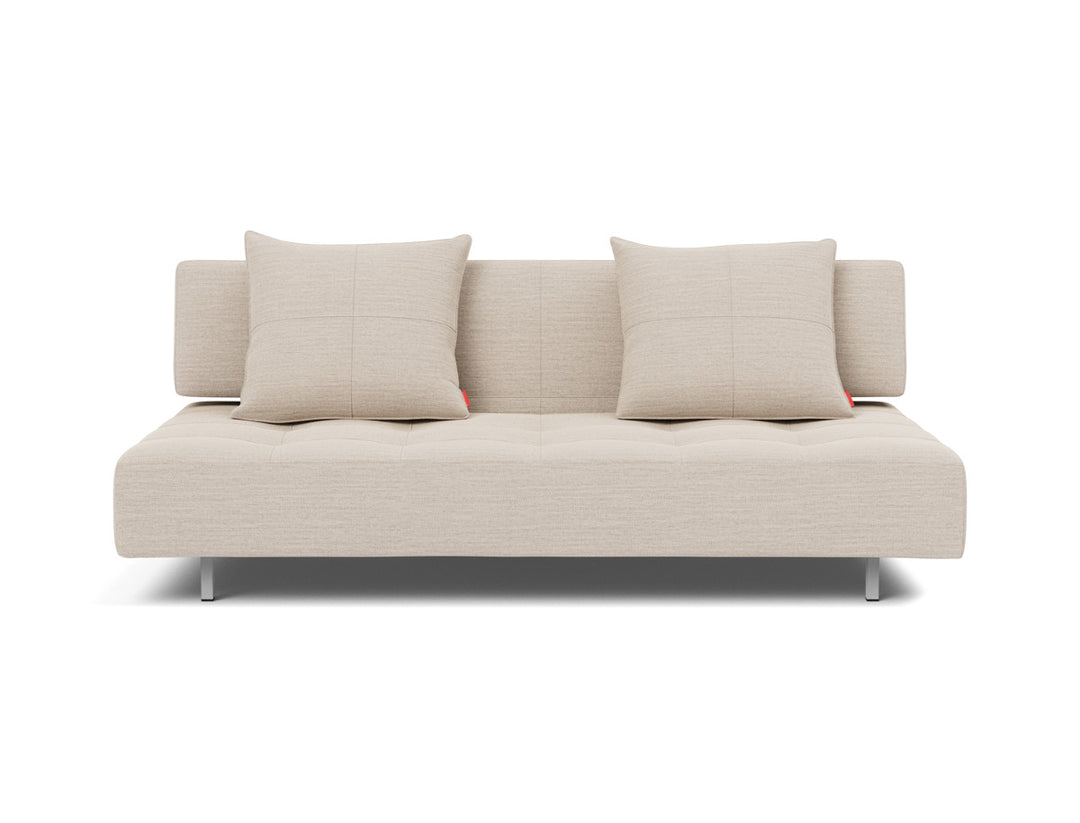 Canapea extensibila Long Horn D.E.L. 140x210 cm, tesatura la alegere #material_612-blida-sand-grey
