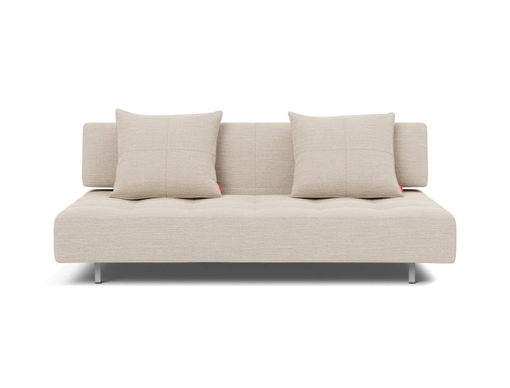 Canapea extensibila Long Horn D.E.L. 140x210 cm, tesatura la alegere #material_612-blida-sand-grey