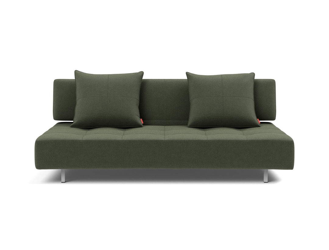 Canapea extensibila Long Horn D.E.L. 140x210 cm, tesatura la alegere #material_413-esina-olive-green
