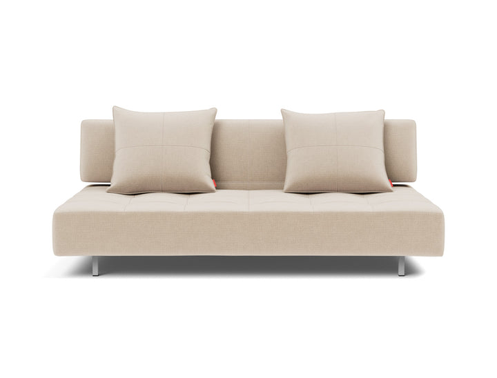 Canapea extensibila Long Horn D.E.L. 140x210 cm, tesatura la alegere #material_410-esina-almond
