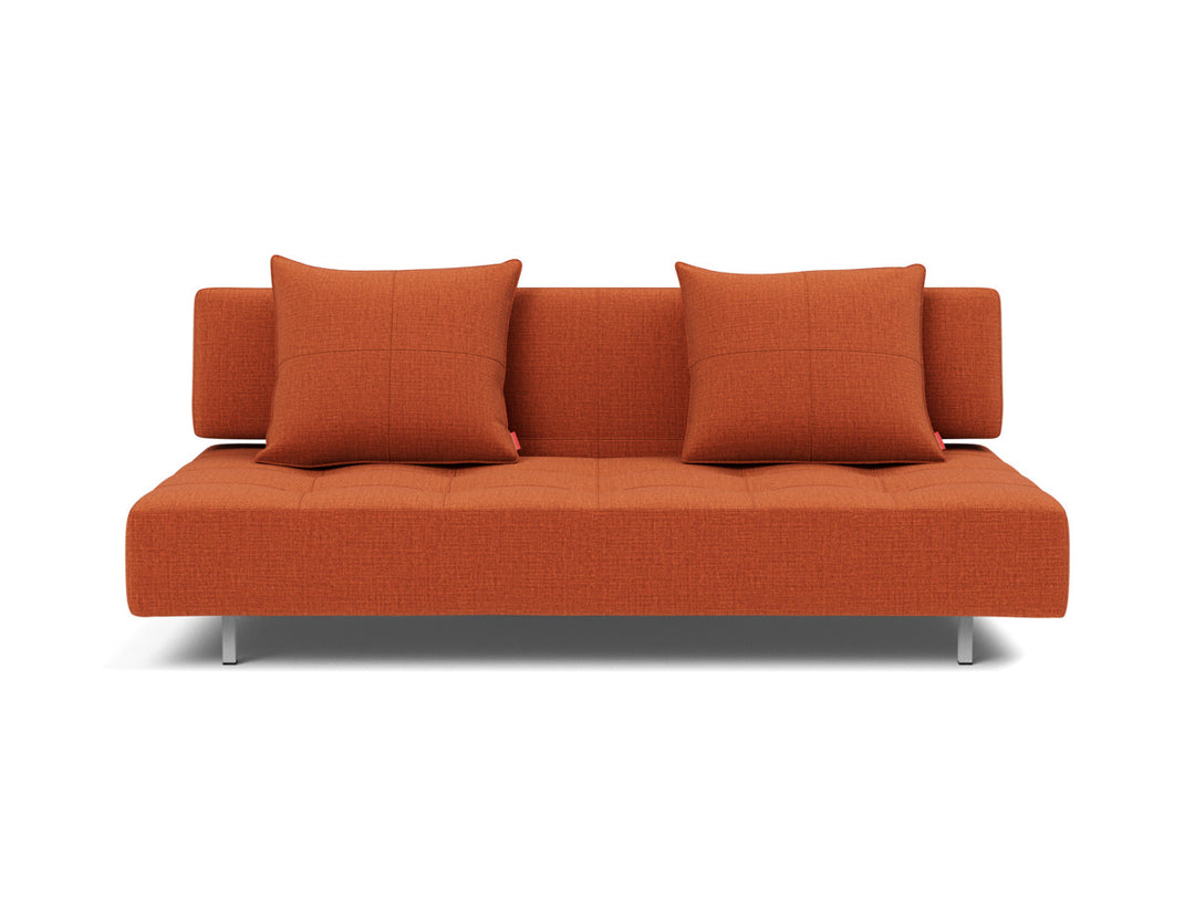 Canapea extensibila Long Horn D.E.L. 140x210 cm, tesatura la alegere #material_412-esina-rust-orange