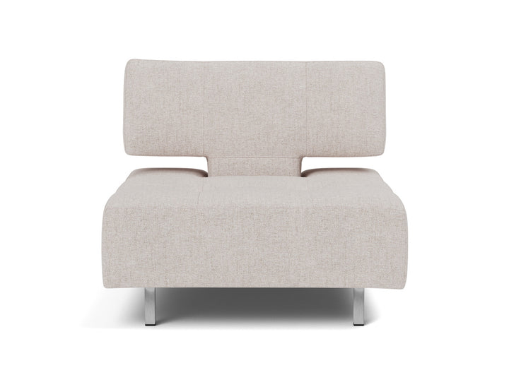 Fotoliu extensibil Long Horn D.E.L. 115x85 cm, tesatura la alegere #material_300-weda-sand