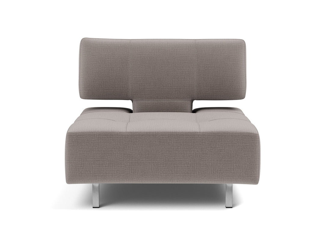 Fotoliu extensibil Long Horn D.E.L. 115x85 cm, tesatura la alegere #material_418-esina-truffle