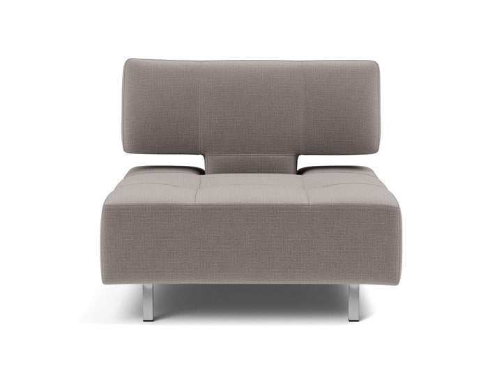 Fotoliu extensibil Long Horn D.E.L. 115x85 cm, tesatura la alegere #material_418-esina-truffle