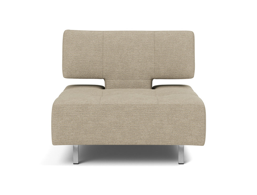 Fotoliu extensibil Long Horn D.E.L. 115x85 cm, tesatura la alegere #material_356-taura-sand