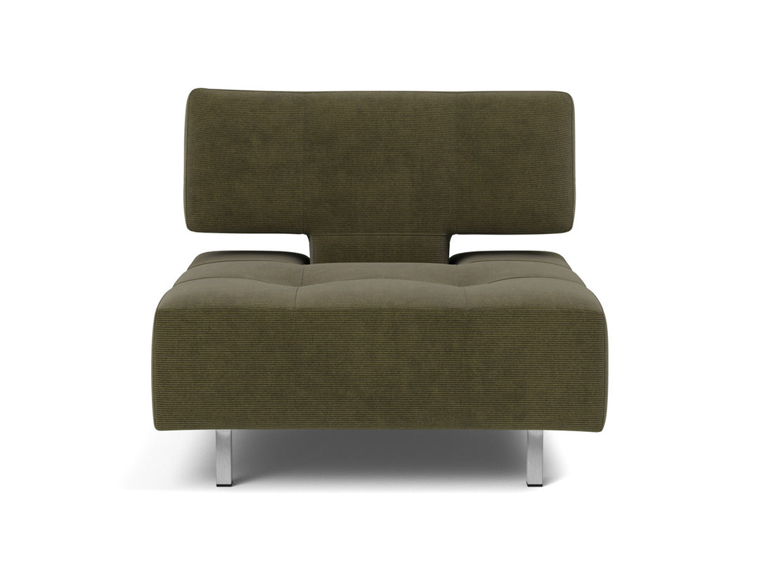 Fotoliu extensibil Long Horn D.E.L. 115x85 cm, tesatura la alegere #material_316-cordufine-pine-green