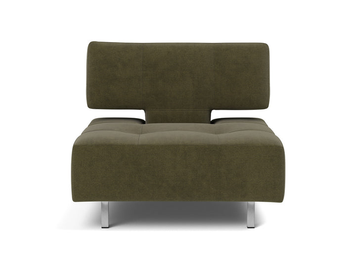 Fotoliu extensibil Long Horn D.E.L. 115x85 cm, tesatura la alegere #material_316-cordufine-pine-green