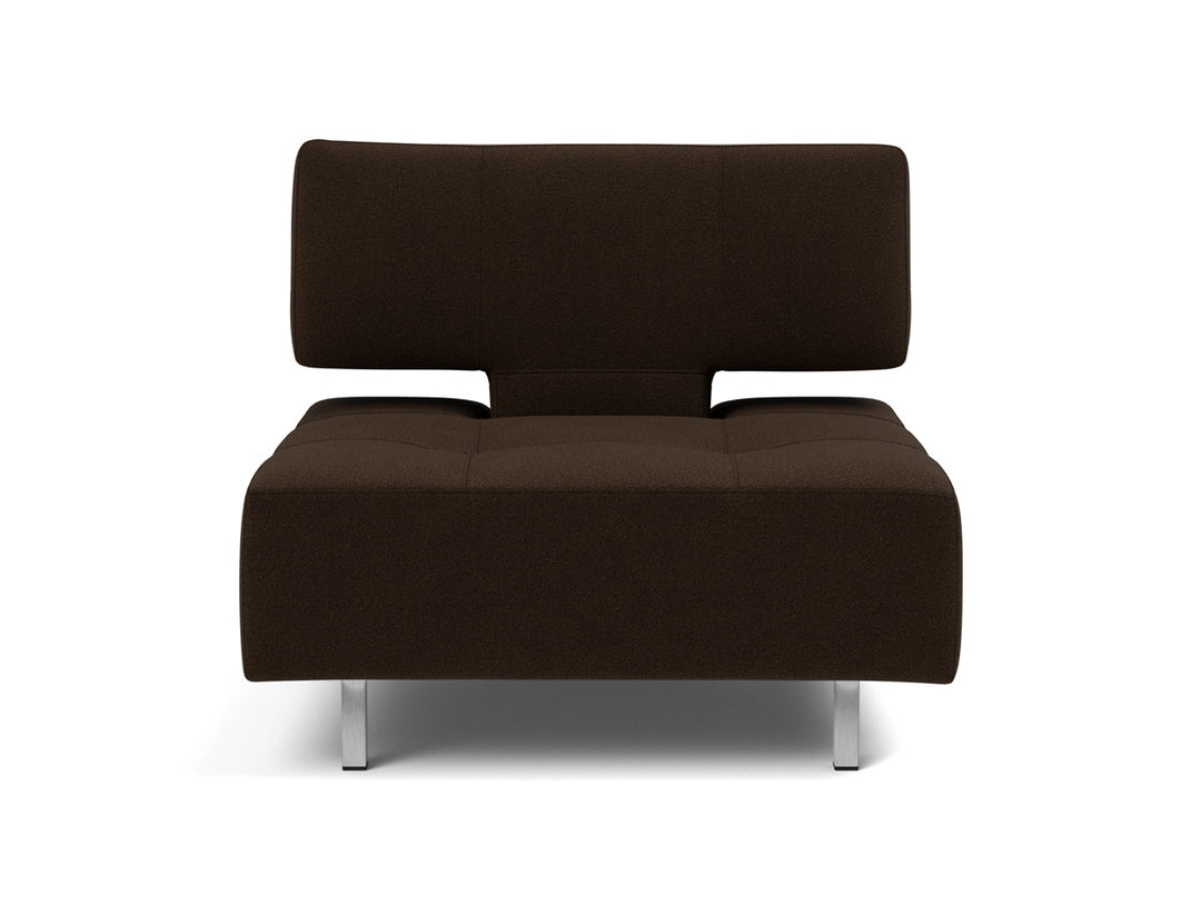 Fotoliu extensibil Long Horn D.E.L. 115x85 cm, tesatura la alegere #material_358-taura-chocco