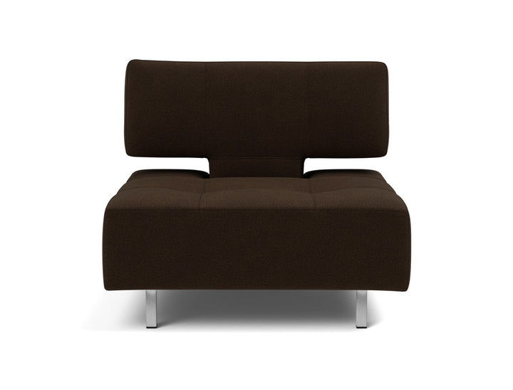 Fotoliu extensibil Long Horn D.E.L. 115x85 cm, tesatura la alegere #material_358-taura-chocco