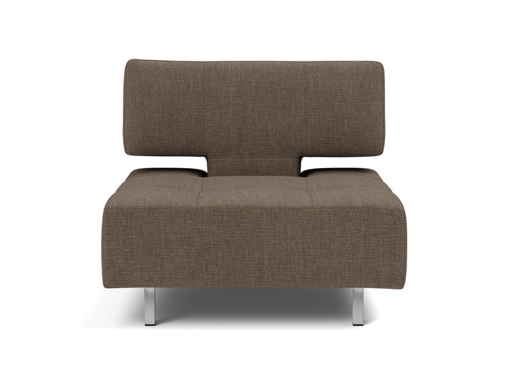 Fotoliu extensibil Long Horn D.E.L. 115x85 cm, tesatura la alegere #material_411-esina-cedar-brown