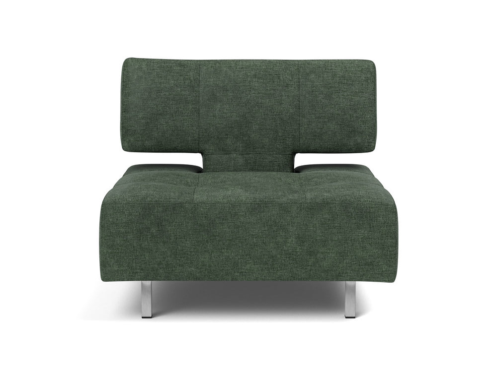 Fotoliu extensibil Long Horn D.E.L. 115x85 cm, tesatura la alegere #material_281-avella-pine-green