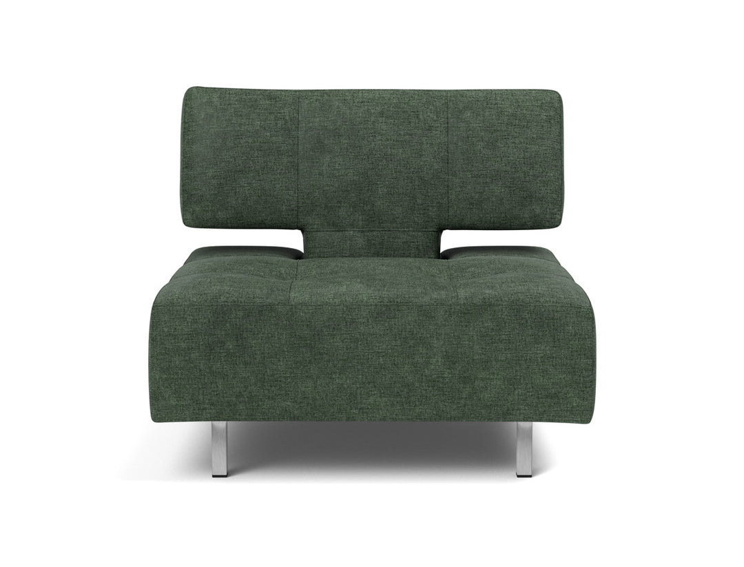Fotoliu extensibil Long Horn D.E.L. 115x85 cm, tesatura la alegere #material_281-avella-pine-green