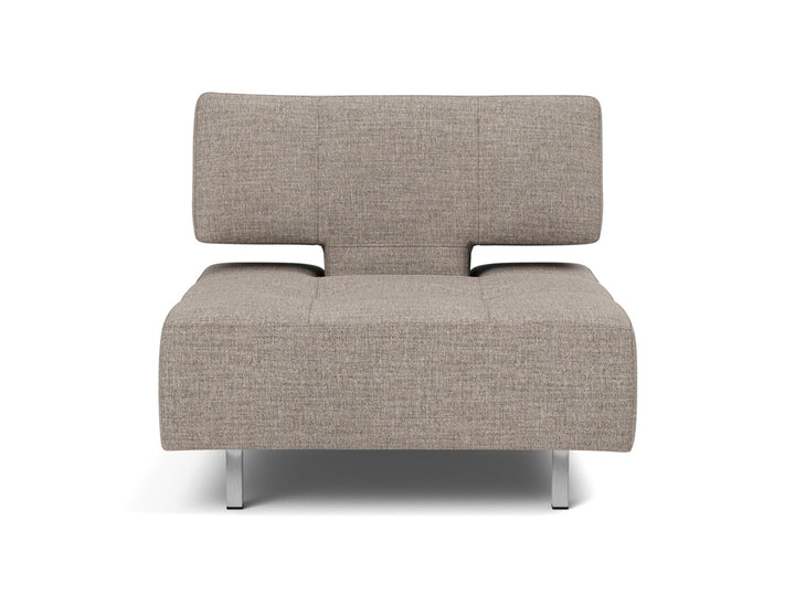 Fotoliu extensibil Long Horn D.E.L. 115x85 cm, tesatura la alegere #material_472-yuveno-warm-grey