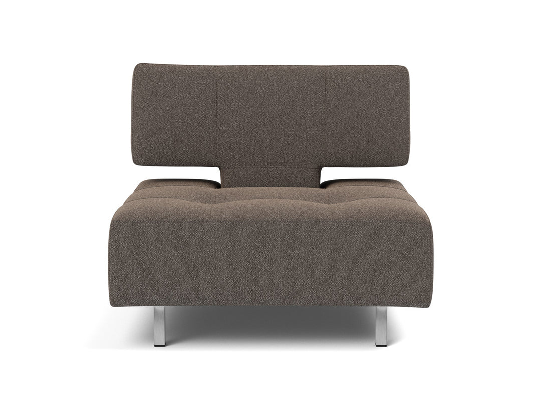 Fotoliu extensibil Long Horn D.E.L. 115x85 cm, tesatura la alegere #material_530-boucl-taupe