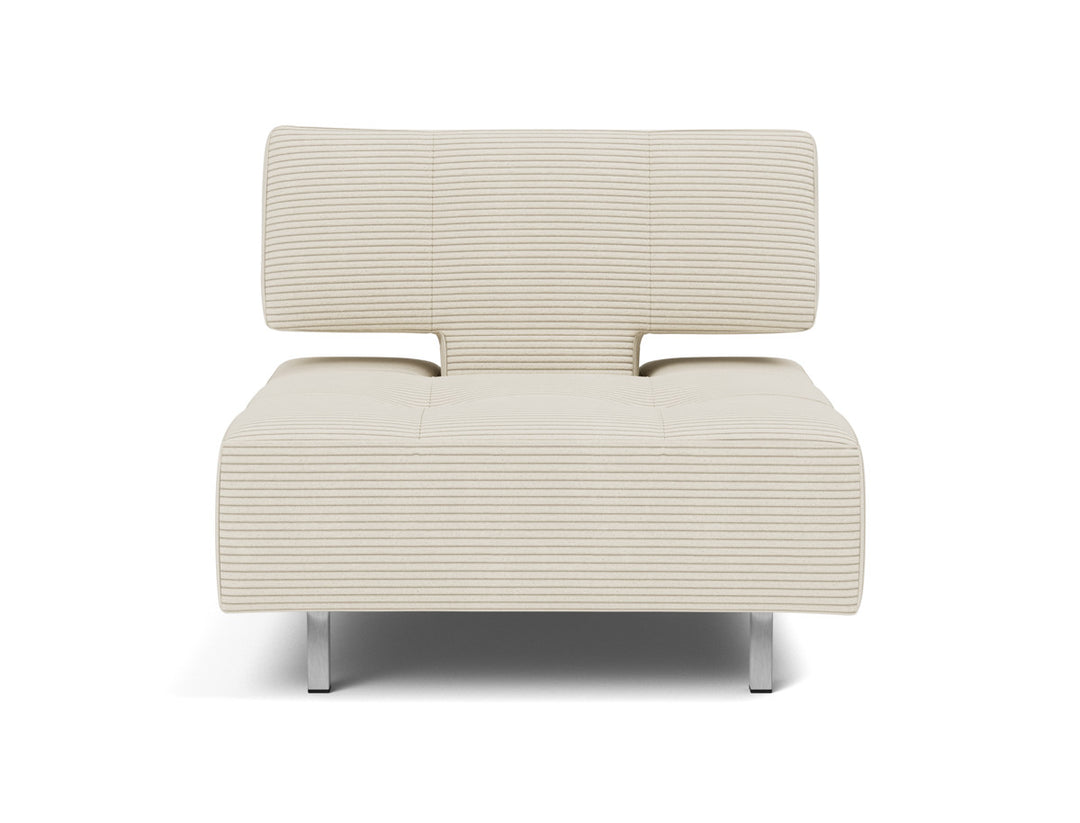 Fotoliu extensibil Long Horn D.E.L. 115x85 cm, tesatura la alegere #material_594-corduroy-ivory