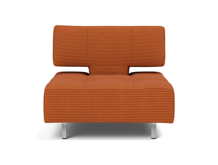 Fotoliu extensibil Long Horn D.E.L. 115x85 cm, tesatura la alegere #material_595-corduroy-burnt-orange