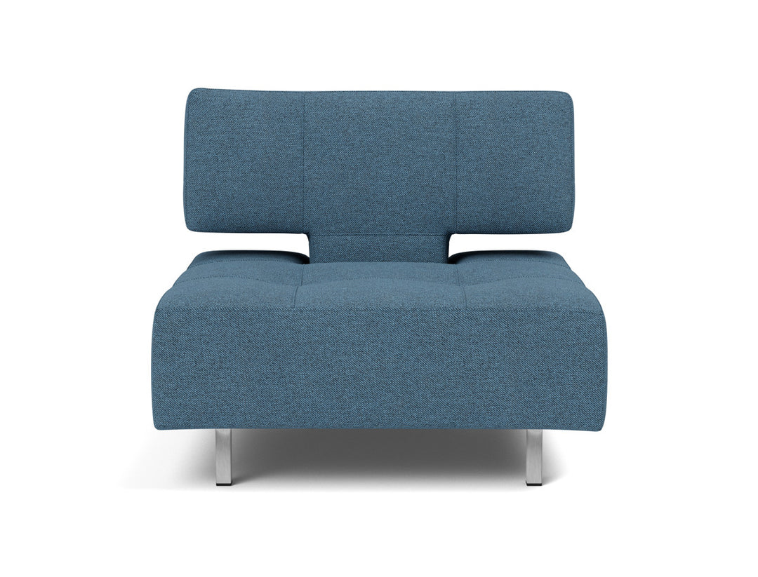Fotoliu extensibil Long Horn D.E.L. 115x85 cm, tesatura la alegere #material_302-weda-blue