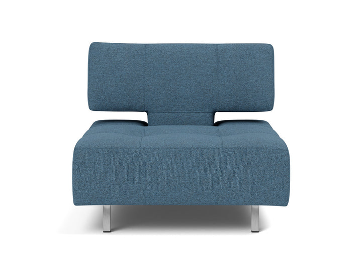 Fotoliu extensibil Long Horn D.E.L. 115x85 cm, tesatura la alegere #material_302-weda-blue