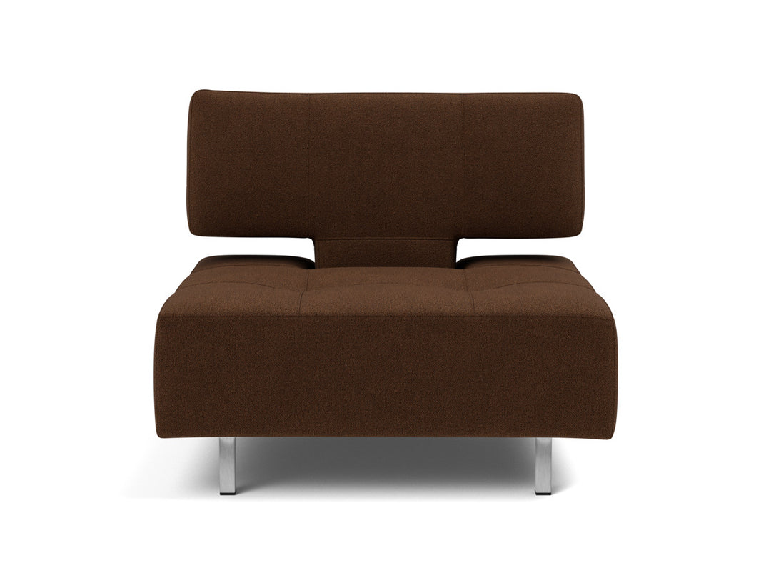 Fotoliu extensibil Long Horn D.E.L. 115x85 cm, tesatura la alegere #material_359-taura-cappuccino