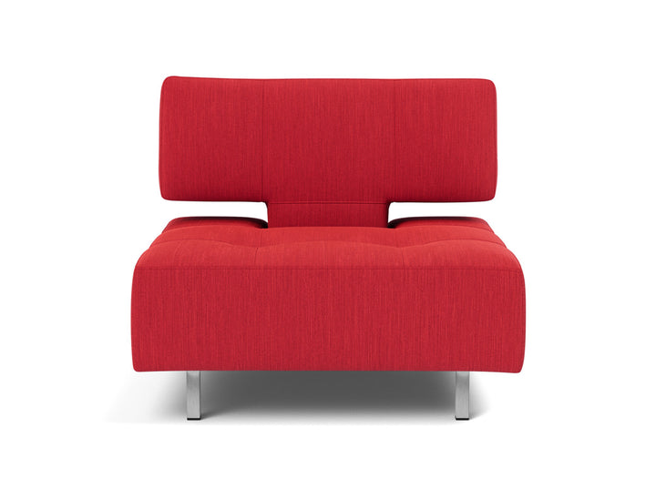 Fotoliu extensibil Long Horn D.E.L. 115x85 cm, tesatura la alegere #material_511-elegance-red