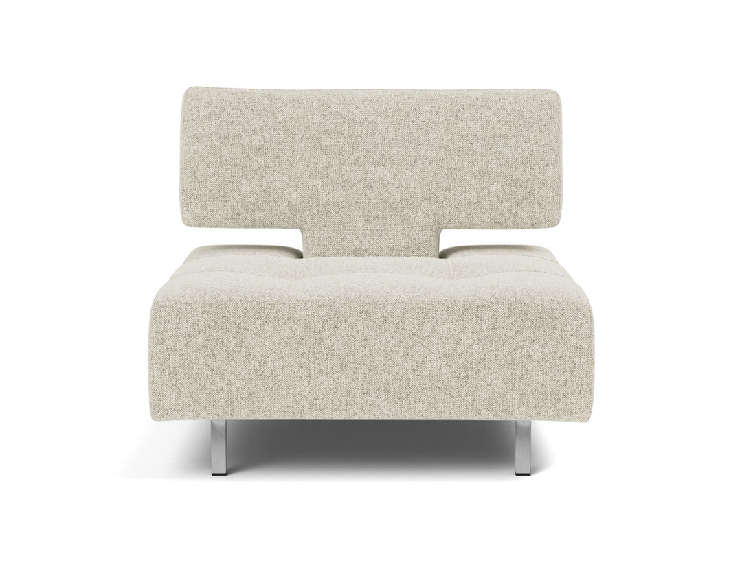 Fotoliu extensibil Long Horn D.E.L. 115x85 cm, tesatura la alegere #material_357-taura-off-white