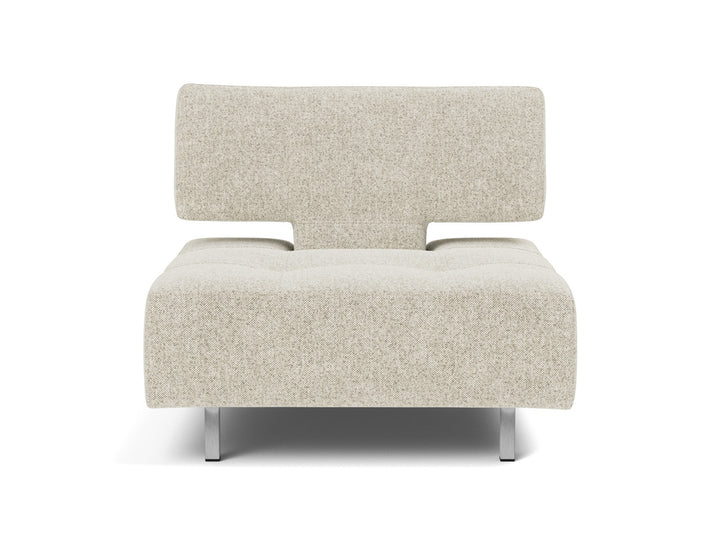 Fotoliu extensibil Long Horn D.E.L. 115x85 cm, tesatura la alegere #material_357-taura-off-white