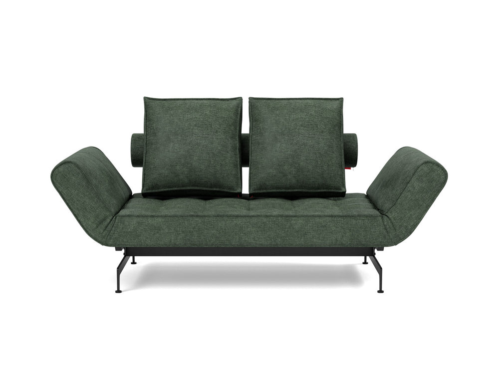 Canapea extensibila Ghia Laser 80x210 cm, tesatura la alegere #material_281-avella-pine-green