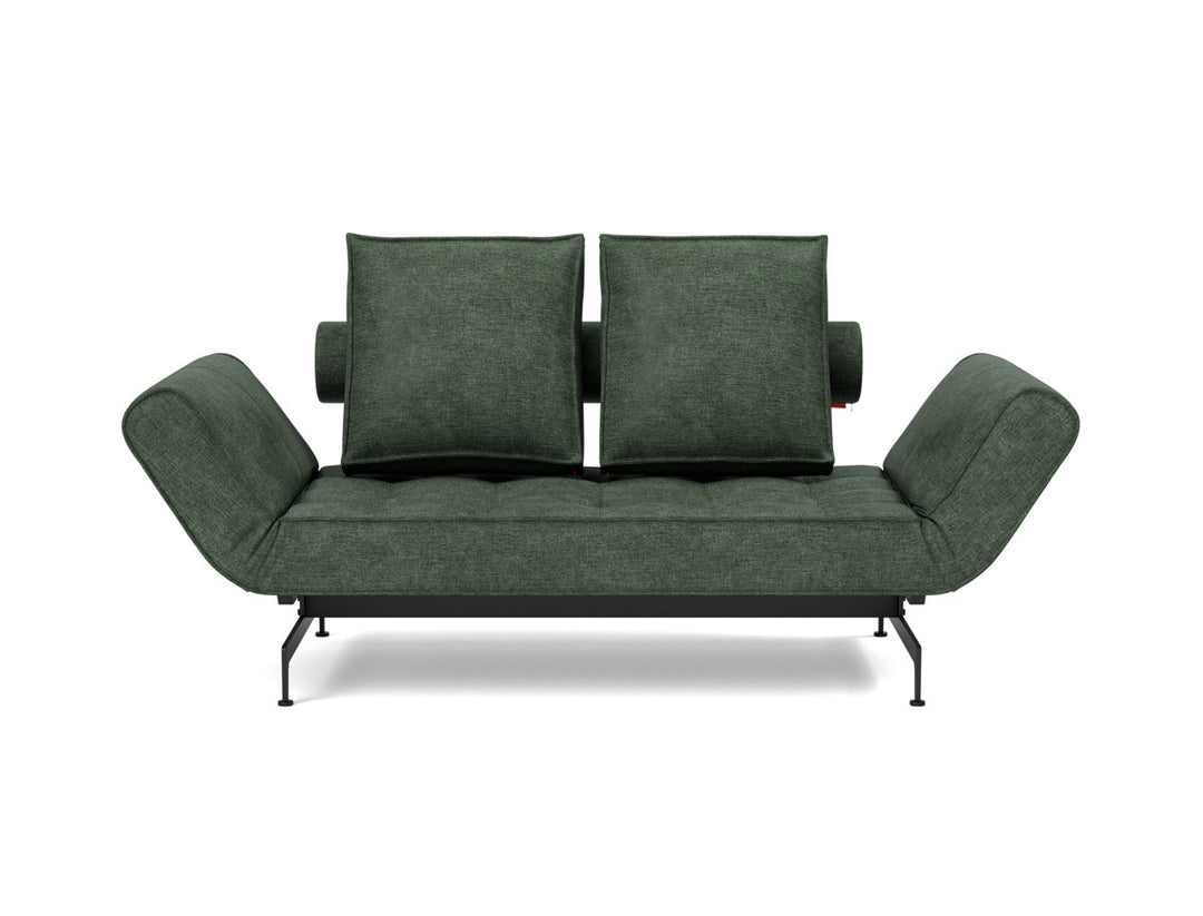 Canapea extensibila Ghia Laser 80x210 cm, tesatura la alegere #material_281-avella-pine-green