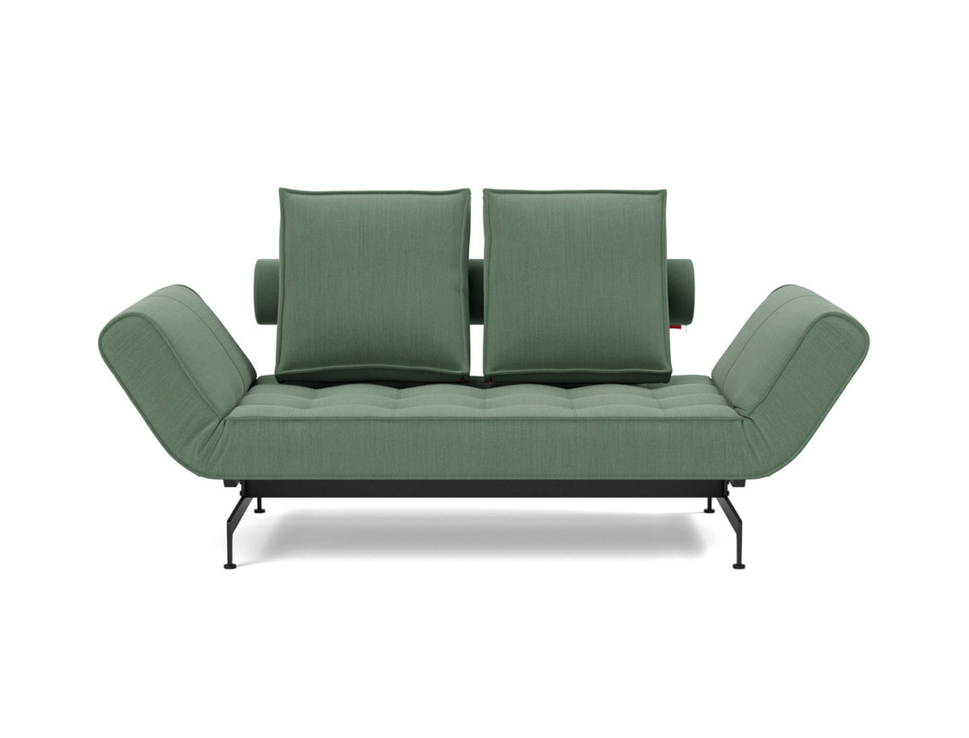 Canapea extensibila Ghia Laser 80x210 cm, tesatura la alegere #material_518-elegance-green
