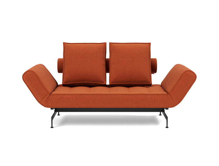 Canapea extensibila Ghia Laser 80x210 cm, tesatura la alegere #material_412-esina-rust-orange